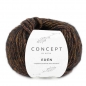 Preview: Wolle Eden von Katia Concept Farbe 102 rostrot-braun