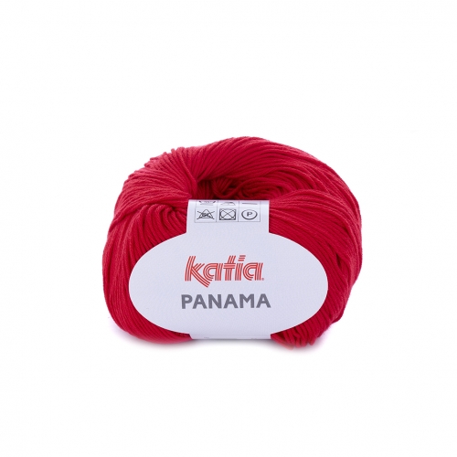 Knäuel Baumwollgarn Panama Farbe 4 rot