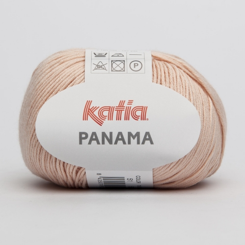PANAMA Baumwollgarn von Katia 50g-Knäuel Fb. 51 hell lachsfarben
