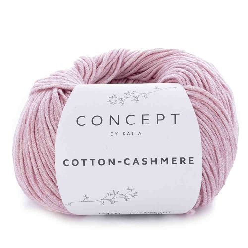 Cotton-Cashmere von Concept by Katia Farbe 50 rose