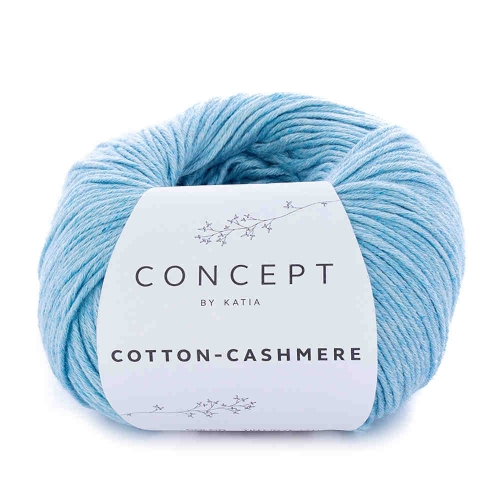 Cotton-Cashmere von Concept by Katia Farbe 57 türkis