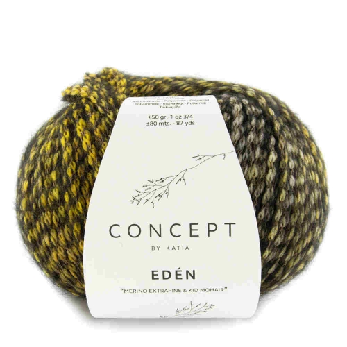 Wolle Eden von Katia Concept Farbe 108 ocker