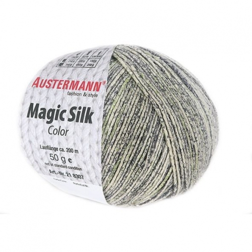 Magic Silk Color von Austermann 50g-Knäuel Fb. 105 kiesel