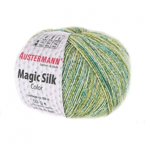 Magic Silk Color von Austermann 50g-Knäuel Fb. 107 birke