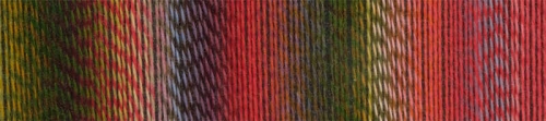 Zauberball Stärke 6 von Schoppel-Wolle Farbe 2516 Abendstunde Farbfeld