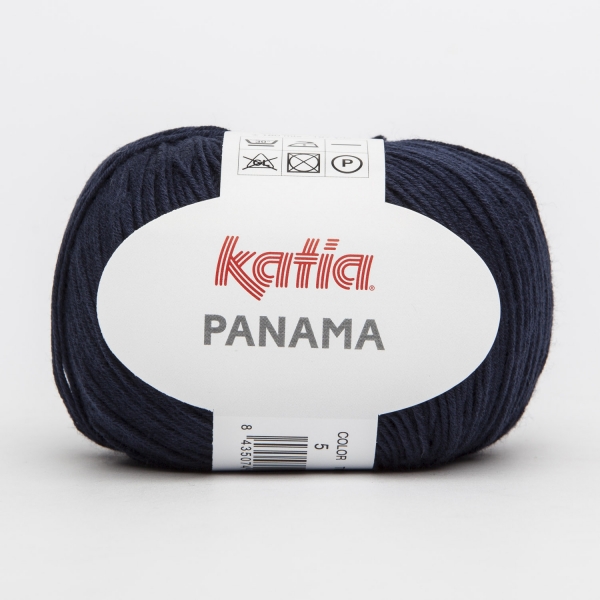 Baumwollgarn Panama von Katia marine