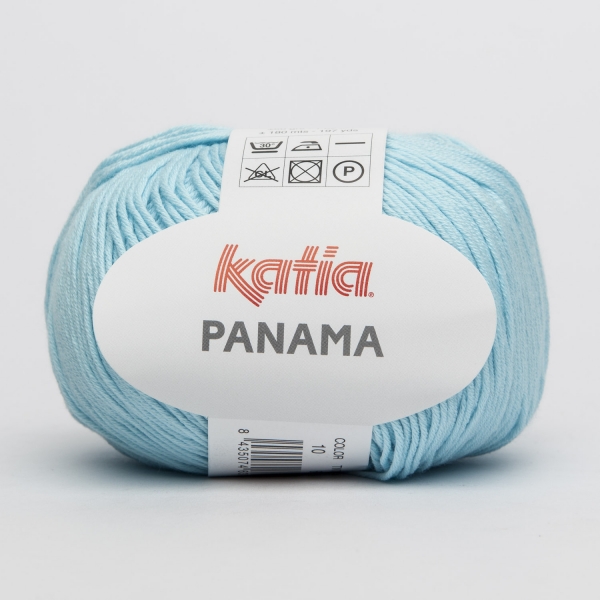 Baumwollgarn Panama von Katia meerblau