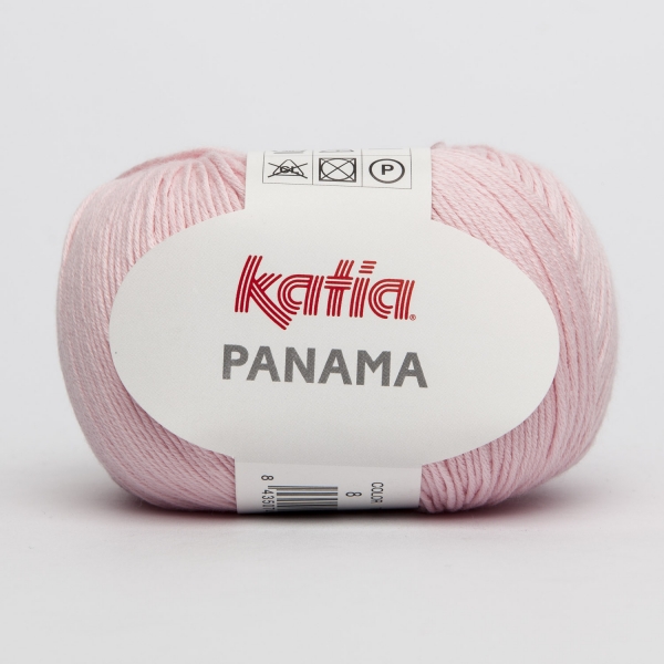 Baumwollgarn Panama von Katia zartrosa