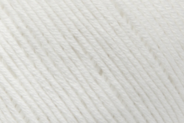 Panama Baumwollgarn Farbe weiß