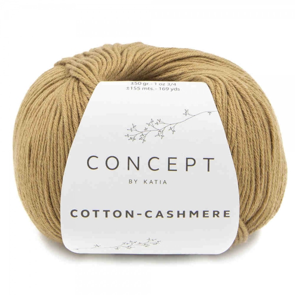 Cotton-Cashmere von Concept by Katia Farbe 75 braun