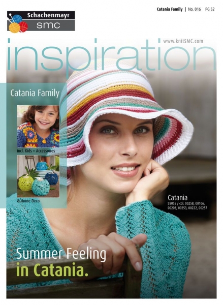 Titelblatt Anleitungsheft Inspiration Nr. 016 Summer Feeling in Catania