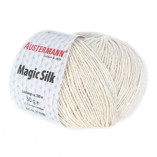 Magic Silk von Austermann Farbe 01 natur