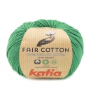 Fair Cotton von Katia 50g-Knäuel Fb. 42 flaschengrün