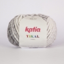 Katia Tikal Fb.158 weiß/grau 100g-Knäuel